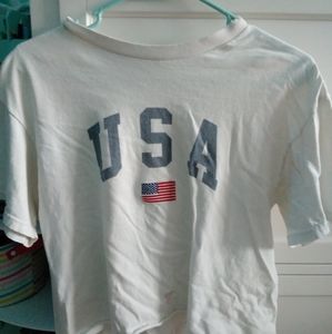 rare brandy melville shirt white USA